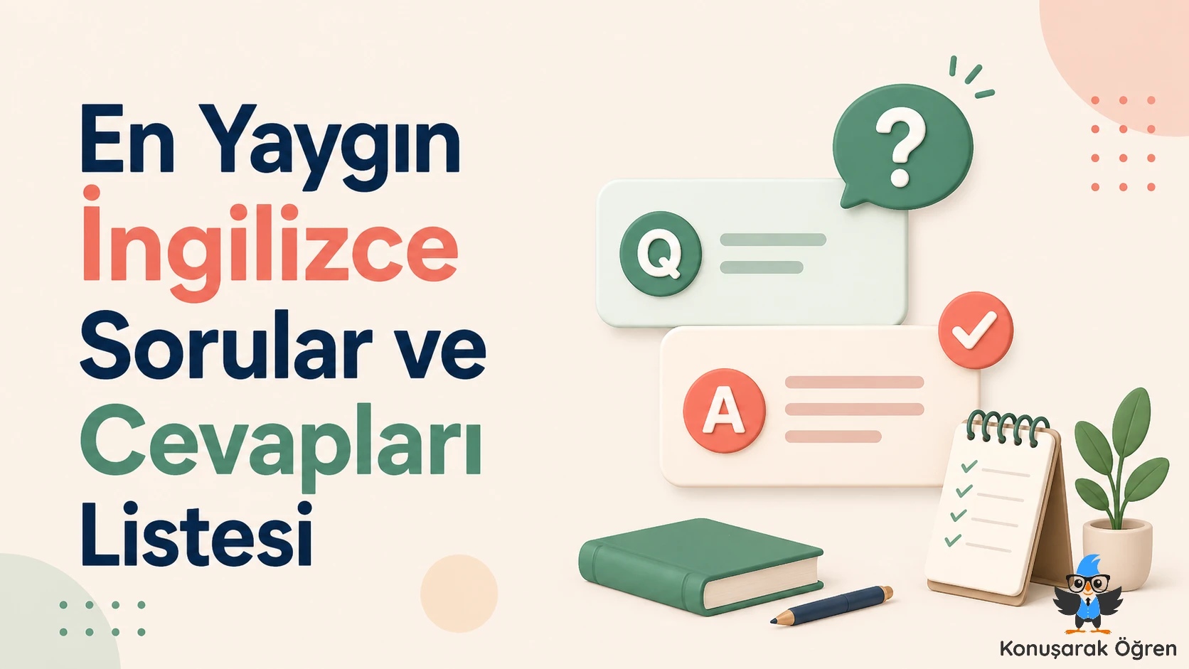 En Yaygın İngilizce Sorular ve Cevapları Listesi Tumb