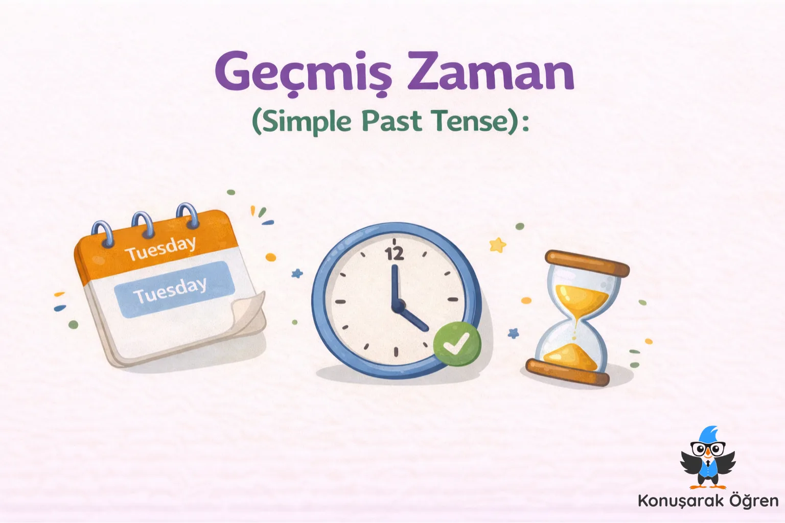 Geçmiş Zaman (Simple Past Tense) Tanımı, Yapısı ve Örnekler Konusarak Ogren