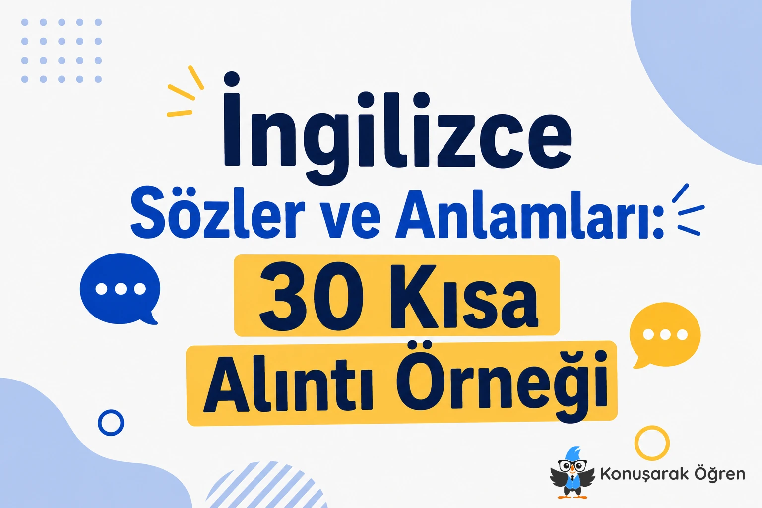 İngilizce Sözler ve Anlamları Kapak