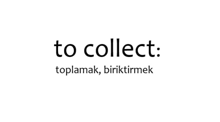 Collect İkinci ve Üçüncü Hali