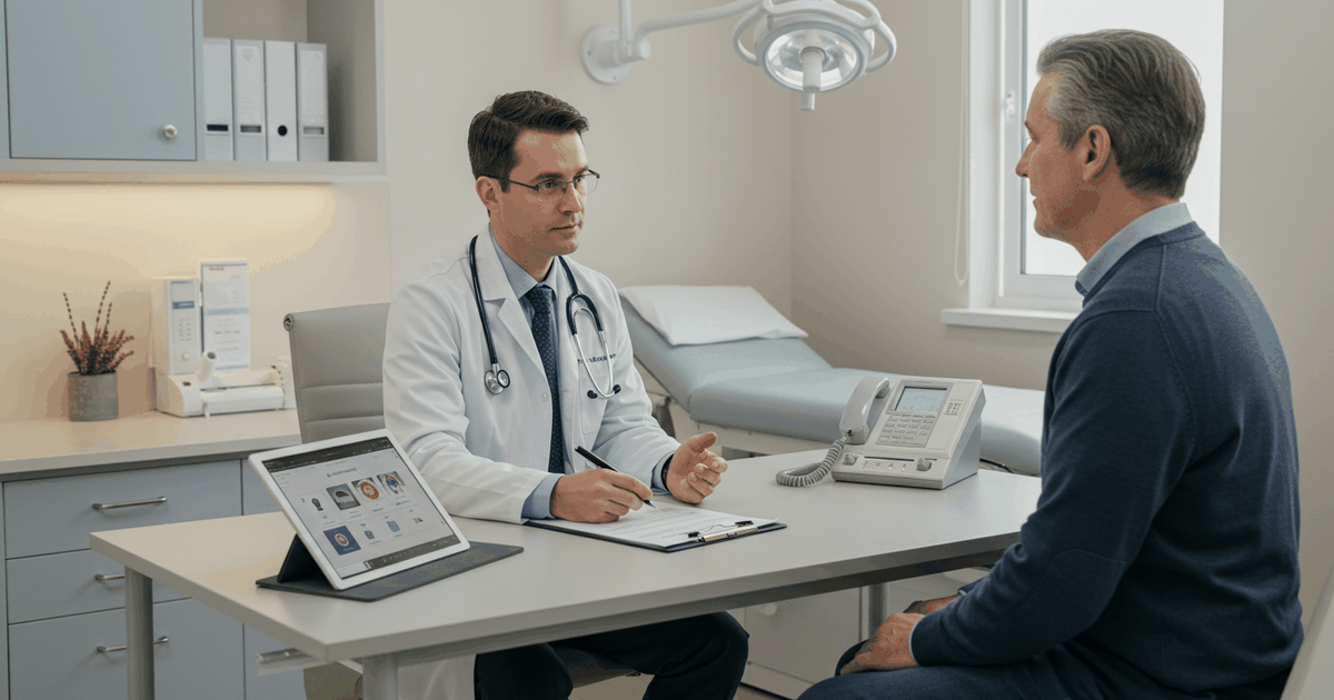 Konuşarak Öğren derslerinde, hasta anamnezi (patient history taking) pratiği için özel senaryolar va
