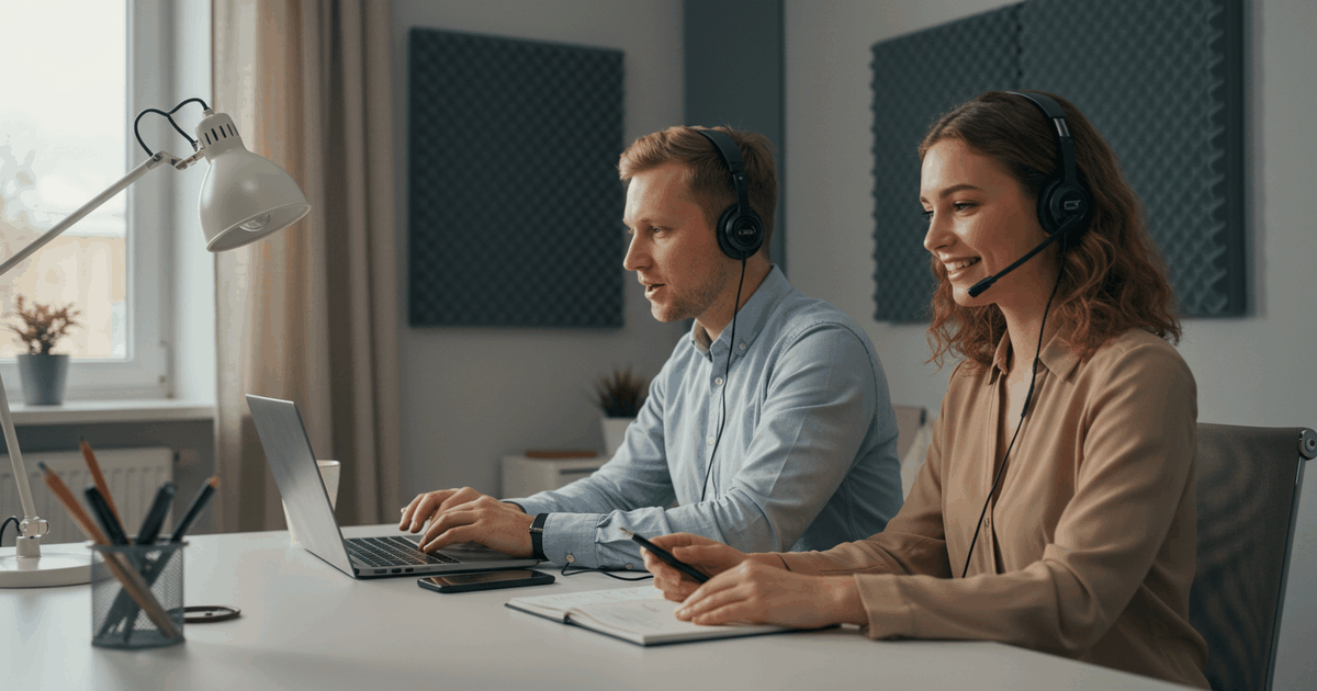 Online İngilizce İş Toplantısında arka plan gürültüsünü engellemek için ne yapılabilir?