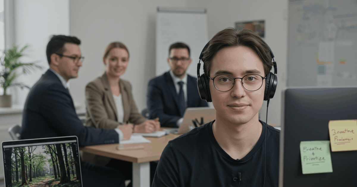 İngilizce iş mülakatında How do you handle stress or pressure? (Stresle nasıl başa çıkarsınız?) soru