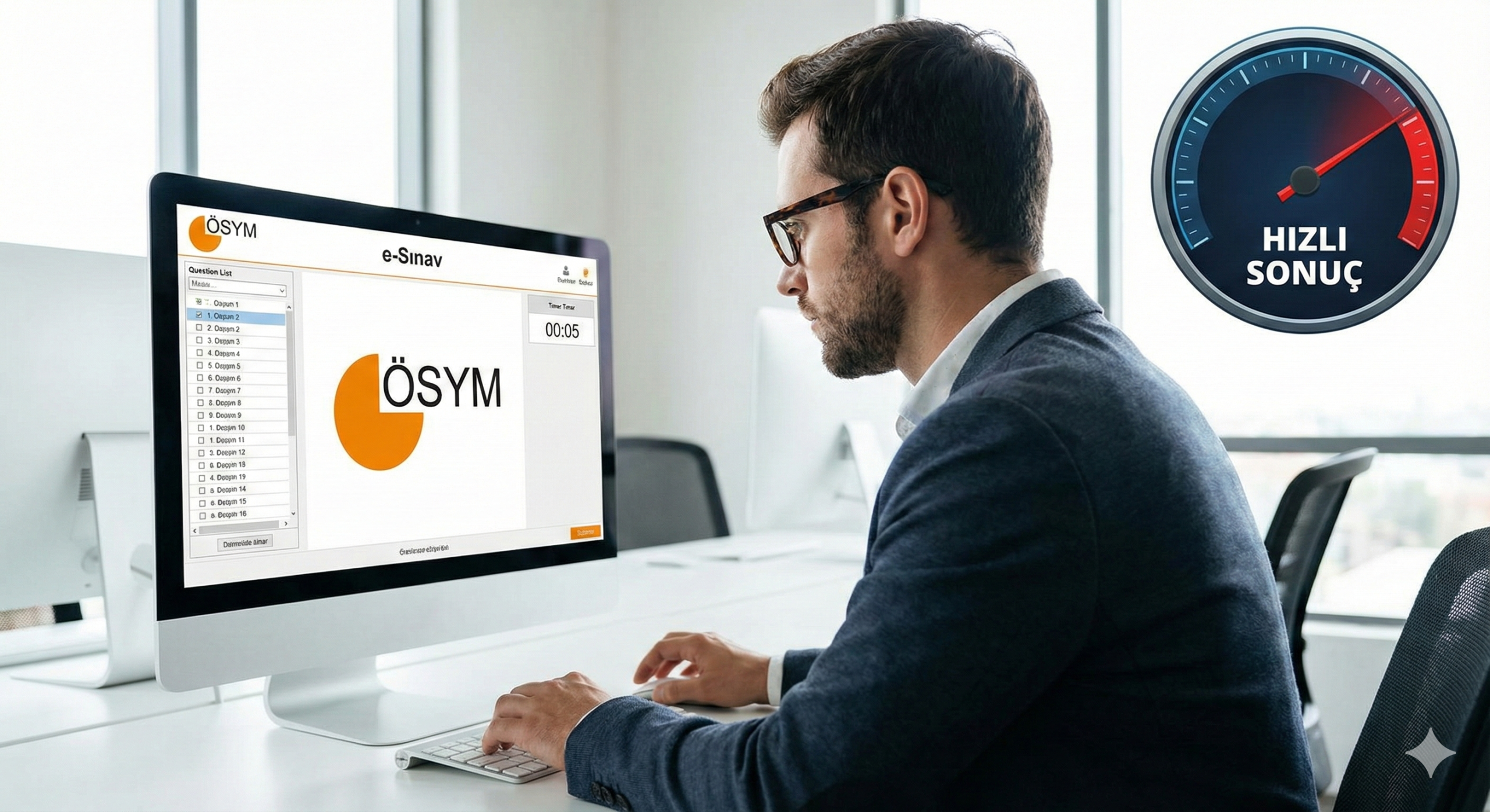 e-yökdil nedir ve bilgisayarlı sınav arayüzü nasıl görünür