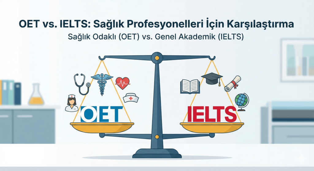 OET ve IELTS farkı sağlıkçılar için hangisi daha avantajlı