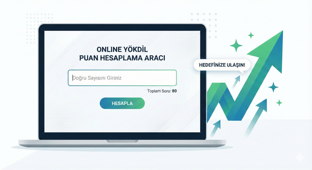 online yökdil puan hesaplama aracı ekran görüntüsü