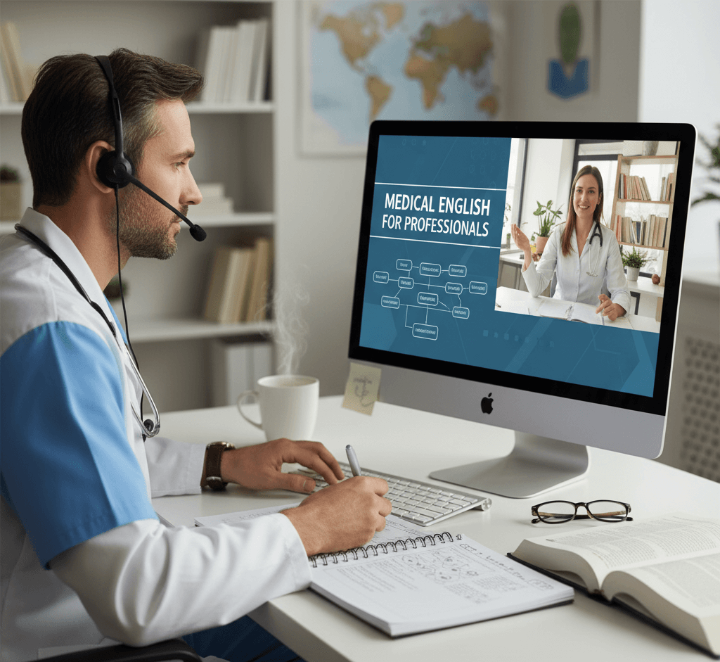 Medikal İngilizce pratiği ve online eğitim