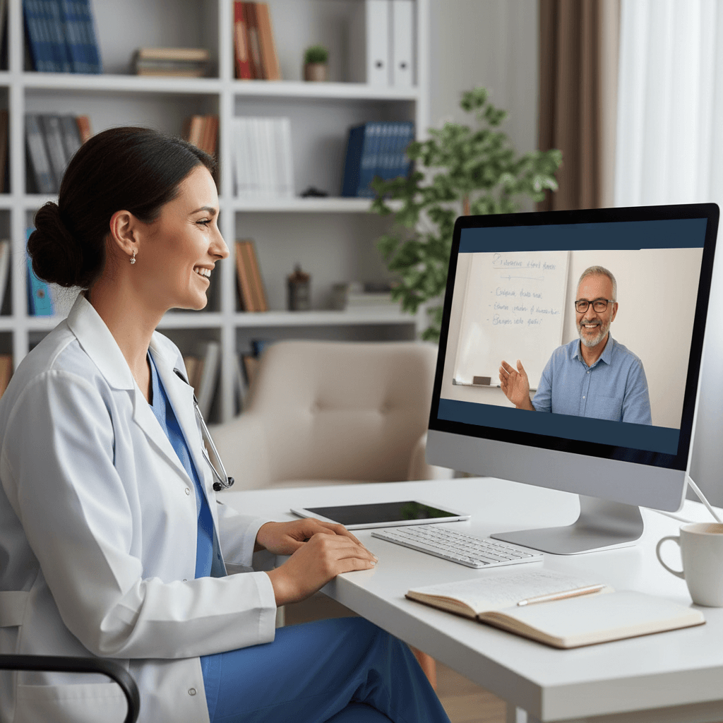 Konuşarak Öğren ile doktorlara özel online İngilizce eğitimi