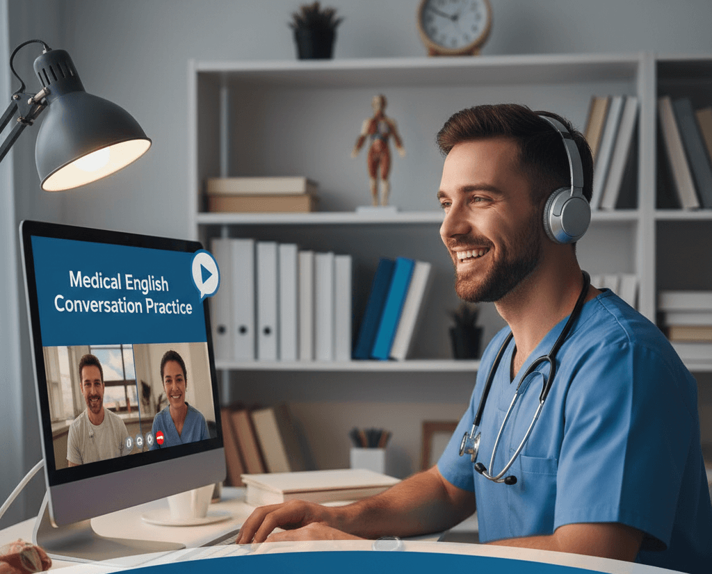 konuşarak öğren ile online medikal ingilizce eğitimi