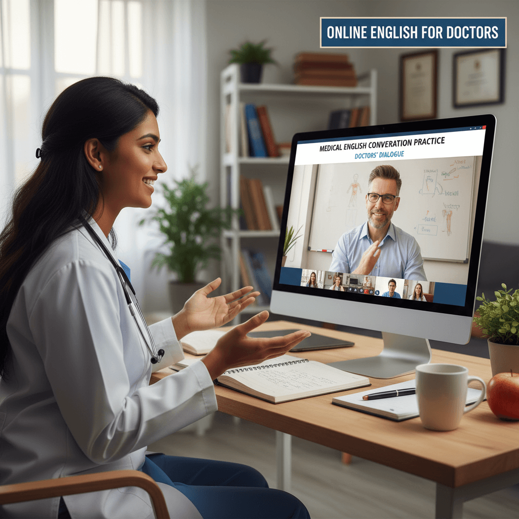 doktorlar için online ingilizce konuşma pratiği