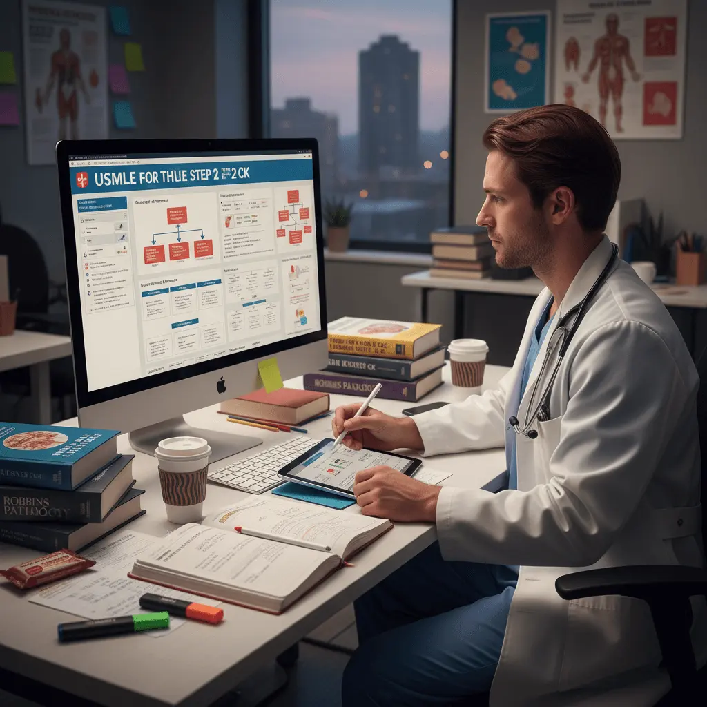 usmle step 2 ck skoru önemi ve sınav hazırlığı yapan doktor