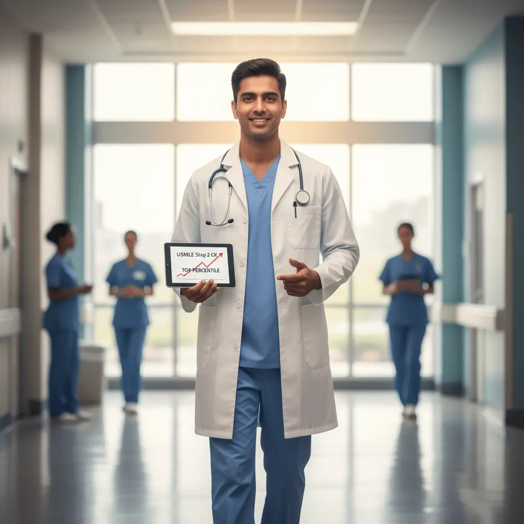 usmle step 2 ck iyi skor ile uzmanlık eğitimi kazanan doktor