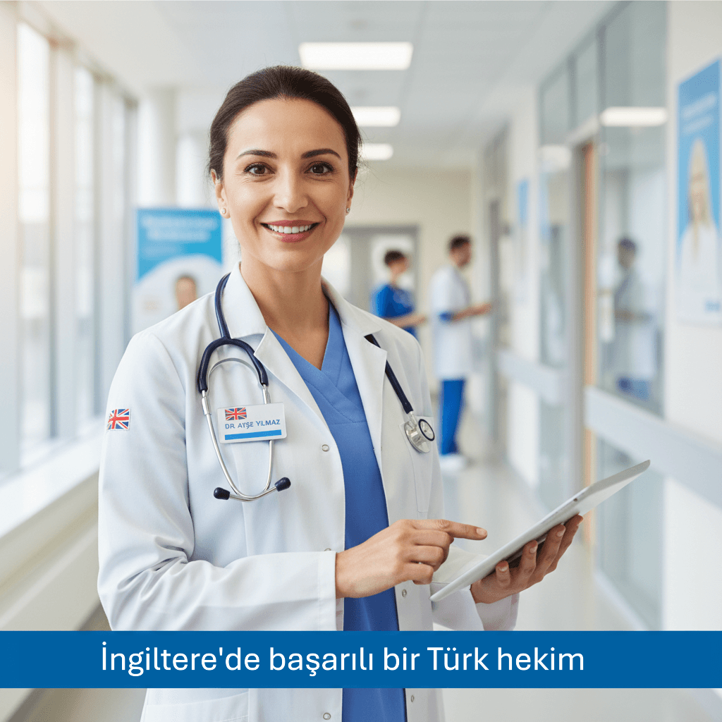 İngiltere'de doktorluk yapan başarılı bir Türk hekim