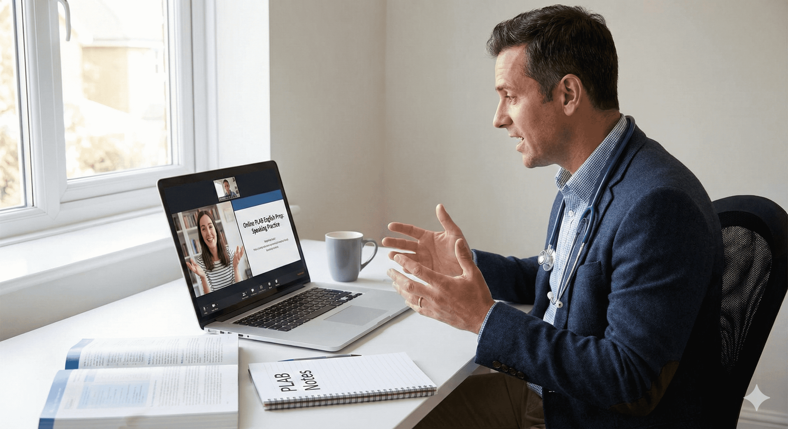Plab hazırlık sürecinde online İngilizce konuşma pratiği