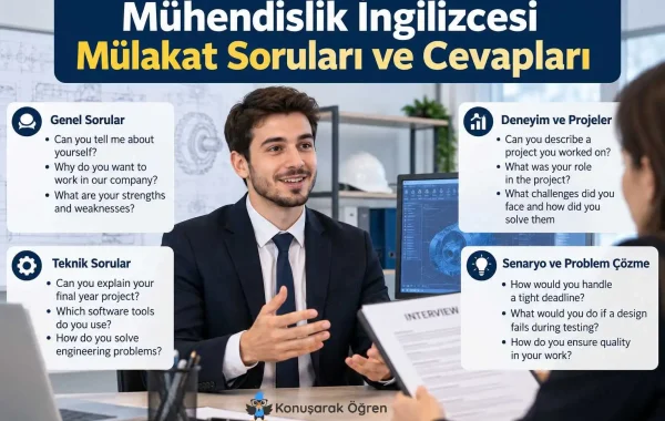 Mühendislik İngilizcesi mülakat soruları ve cevapları