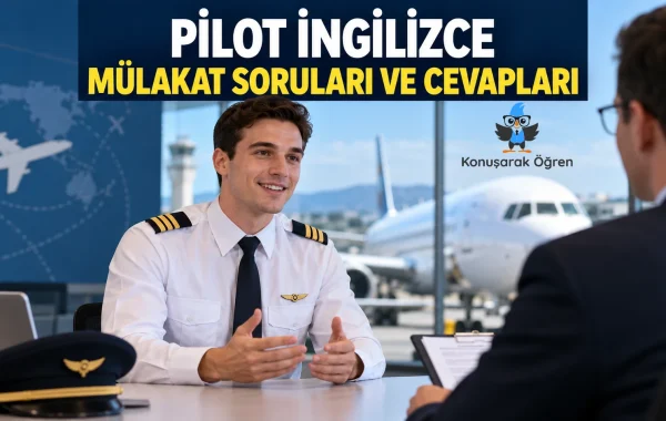 Pilot İngilizce mülakat soruları ve cevapları