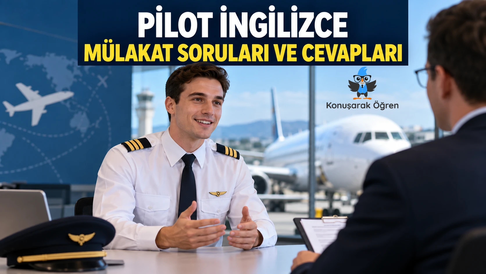 Pilot İngilizce mülakat soruları ve cevapları
