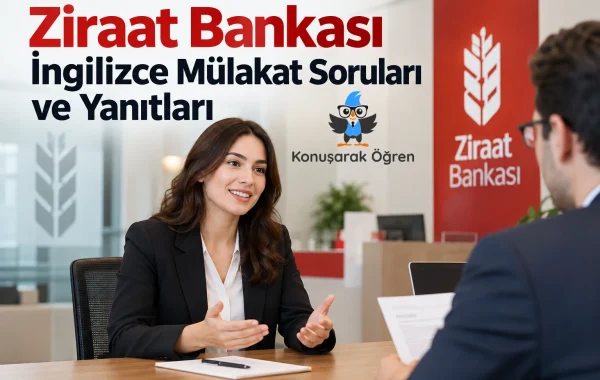 Ziraat Bankası İngilizce mülakat soruları ve yanıtları