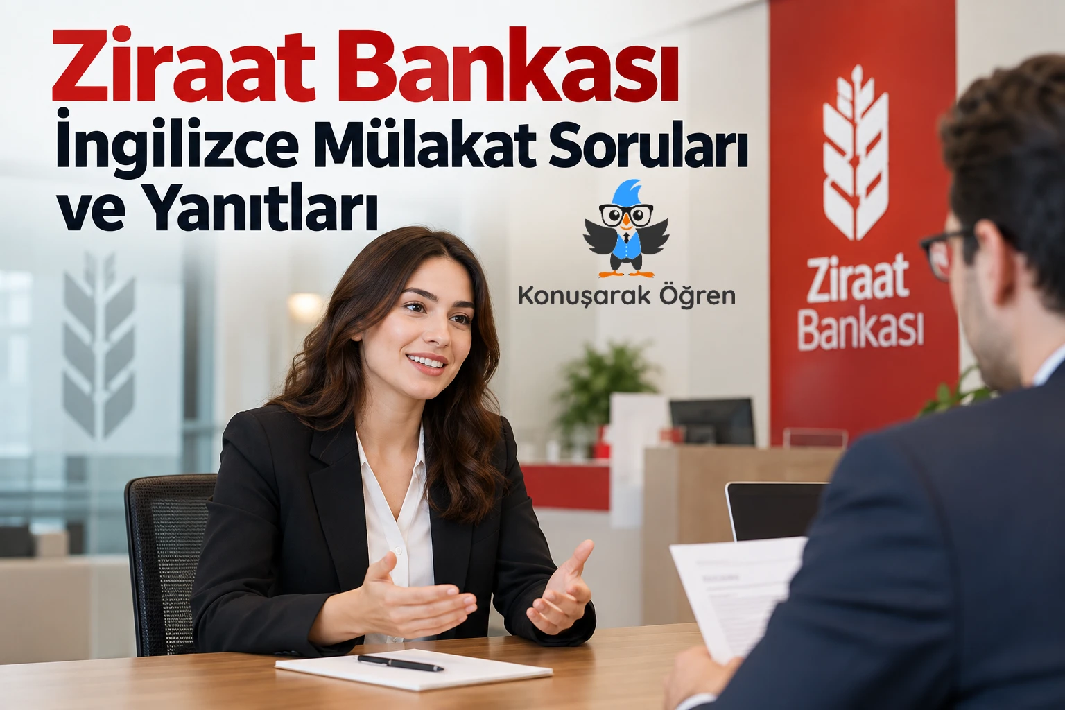 Ziraat Bankası İngilizce mülakat soruları ve yanıtları
