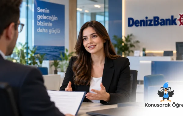 DenizBank İngilizce mülakat soruları ve cevapları